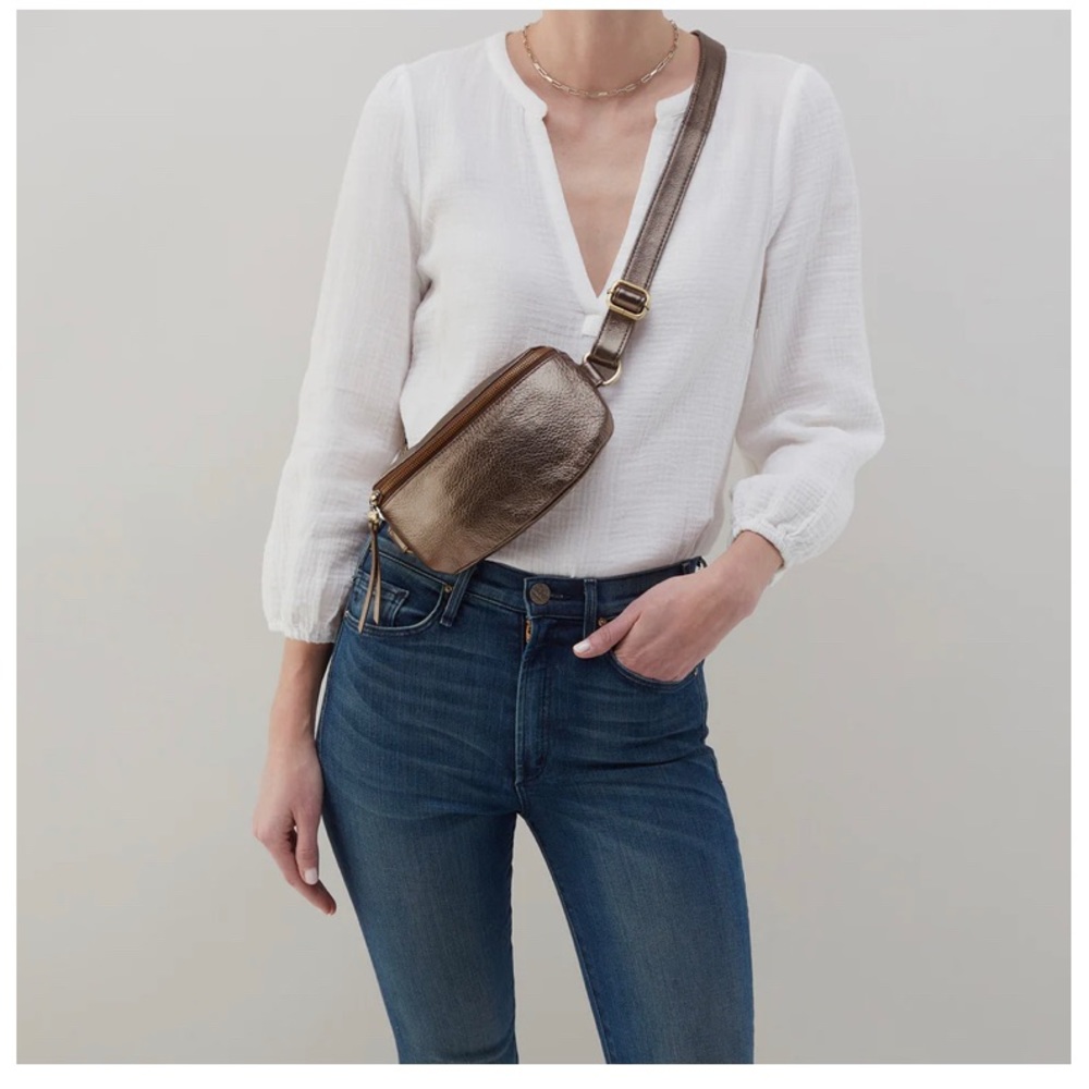 Hobo Belt Bag Pewter